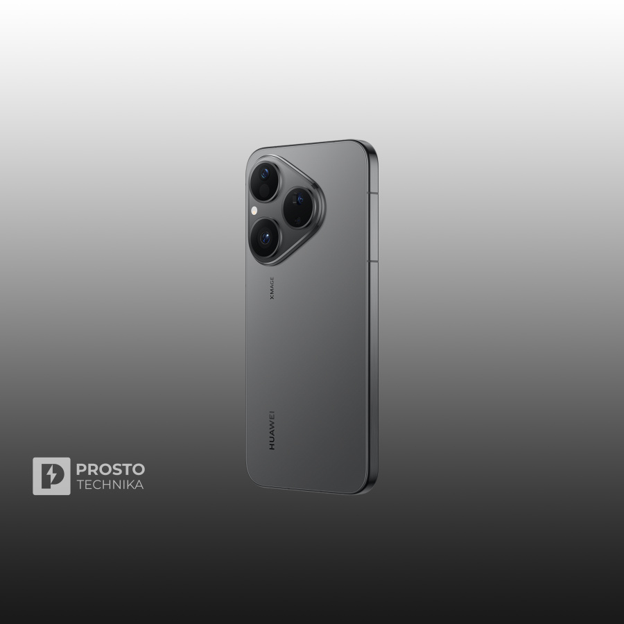  Смартфон Huawei Pura 80 12/256Gb, чёрный (Frosted Black)